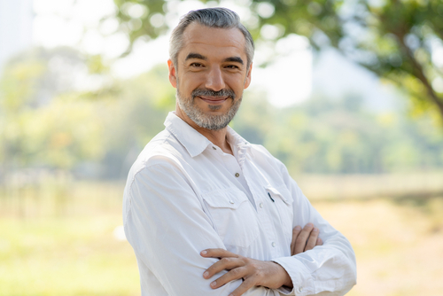 Portrait,Happy,Mature,Man,Looking,At,Camera