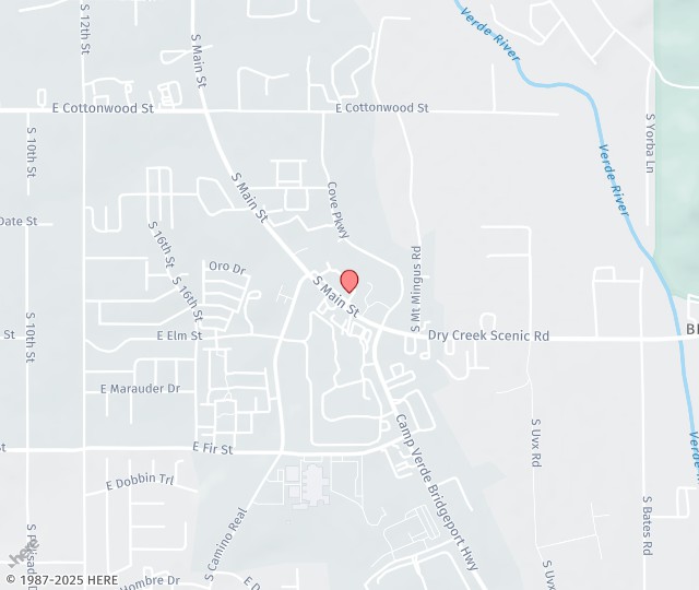 Location Map: 979 South Main St, Ste 110 Cottonwood, Arizona 86326